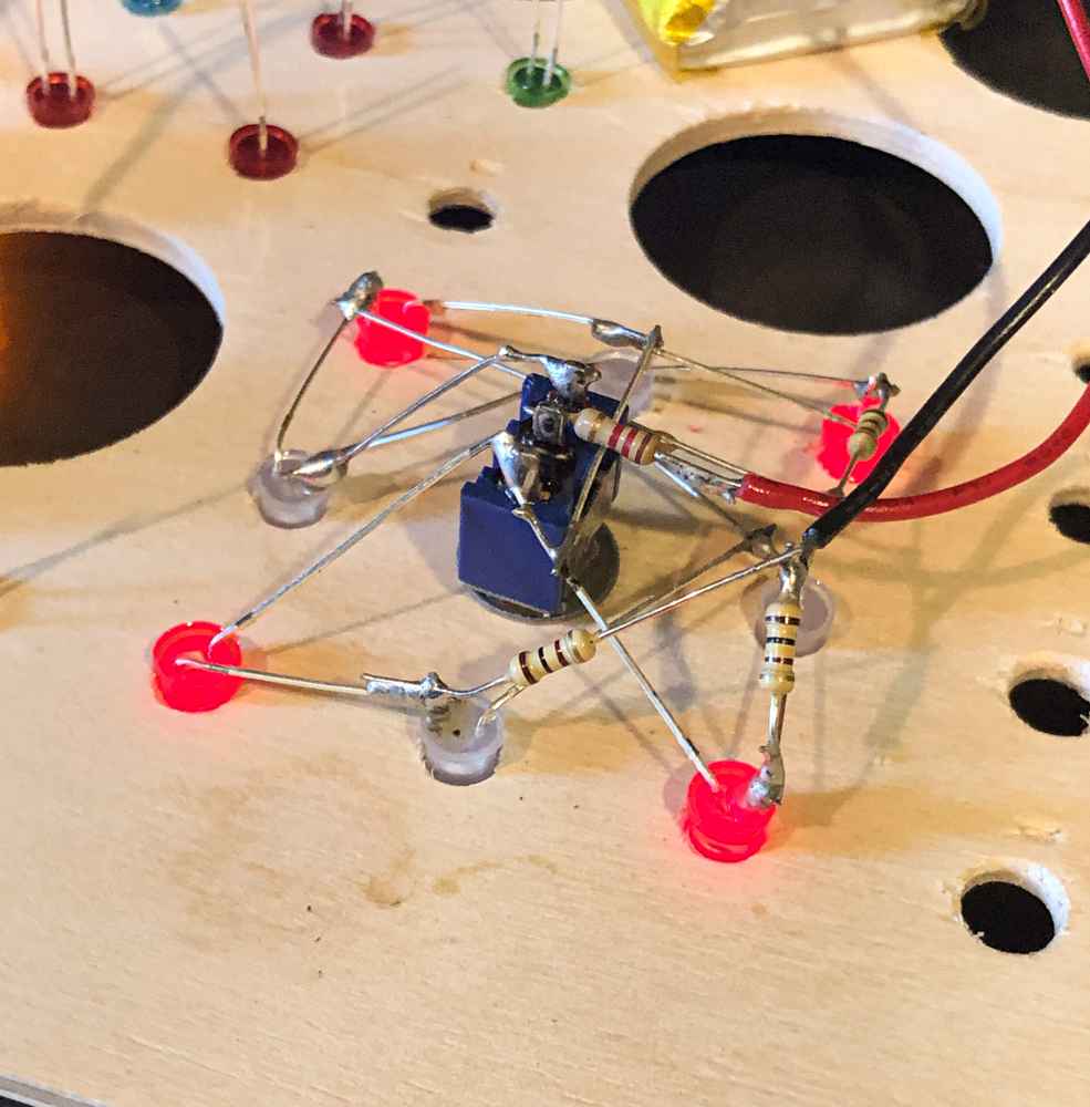LED and switch circuit