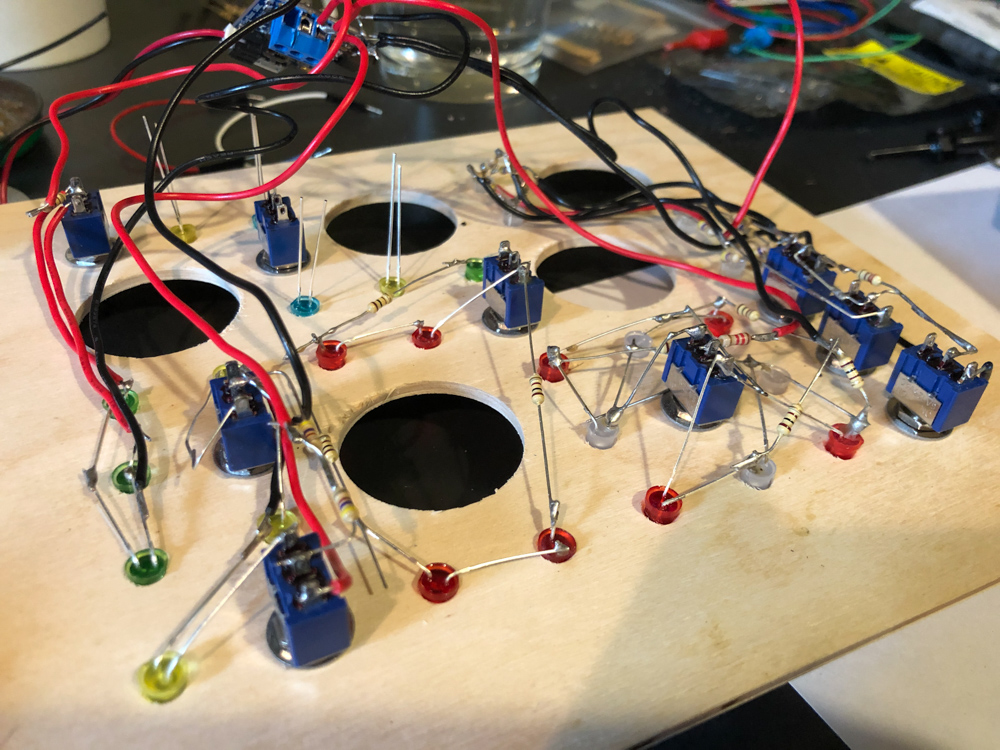 Free form soldered circuits