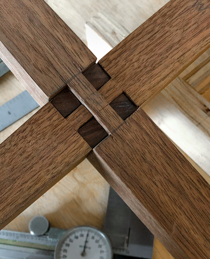 Close up of joint